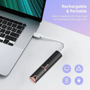 Facial Hair Remover for Women, Device, Remover Women Face, Finishing Touch Upper Lips, Chin & Cheeks, USB Rechargeable wit...