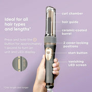 INFINITIPRO BY CONAIR Curl Secret Automatic Curling Iron - 3/4-inch Barrel - Hair Curler for All Hair Types and Lengths - ...