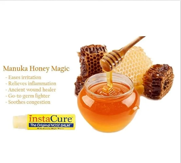 InstaCure's Original Nose Balm with Manuka Heals