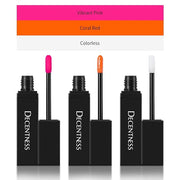 Lip Gloss Oil Set,3 Colors Hydrating Lip Oil,Long lasting Non-sticky,Nourishing Tinted Lip Plumper Gloss (Transparent, Bri...
