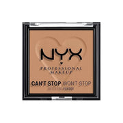 NYX PROFESSIONAL MAKEUP Can't Stop Won't Stop Mattifying Pressed Powder - Caramel - Product Image