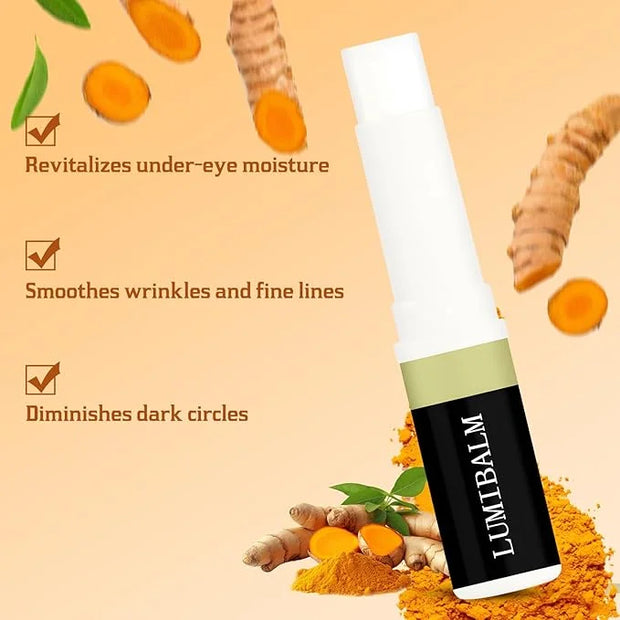 2 PCS Lumibalm Eye Serum Stick, Lumibalm Balm Stick, For Under Eye Bags, Erase Dark Circles Fade Lines, Deeply Moisturizes...