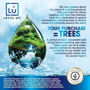 Level Up Boys Deodorant: Aluminum-Free, Alcohol-Free, Paraben-Free, 24 Hr Odor Protection, Clean Fresh Scent, Kids & Tween...