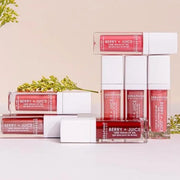 Seraphine Botanicals Berry + Juice - 100% Vegan Lip Gel Tinted Gloss 0.20 fl oz (Cherry Compote) - Product Image