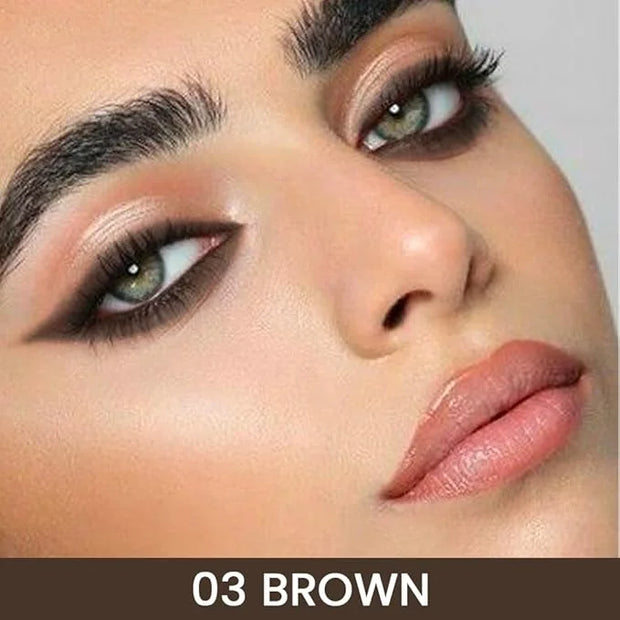 Kaely Brown Gel Eyeliner Pencil,Waterproof Smudge Proof Eye Liner Pen,Cat Eye Goth Halloween Makeup,Eye Black Face Paint L...