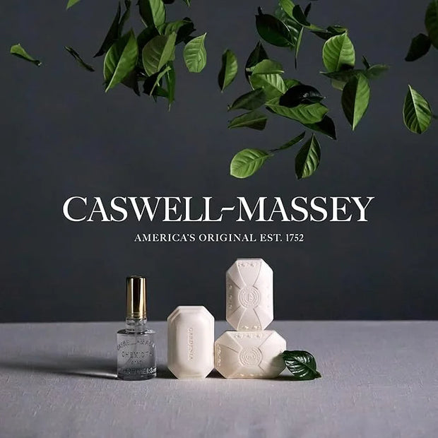 Caswell-Massey Number Six Gold Cap Cologne, Men’s Cologne with Sophisticated Top Notes of Bergamot, Rosemary & White Narci...