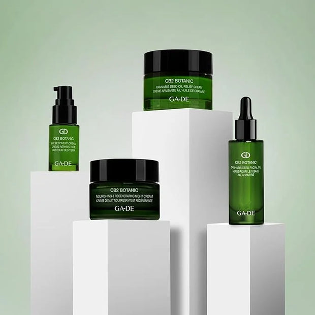 GA-DE CB2 Botanic Eye Recovery Cream - Niacinamide Enriched Eye Cream - Anti Aging, Effective For Puffiness and Bags Under...