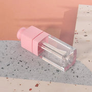 COSIDEA 18PCS Empty 8ML Square clear Lip Gloss Tube Silver big doe foot wand lipgloss tubes for Lip oil tint bottles conta...