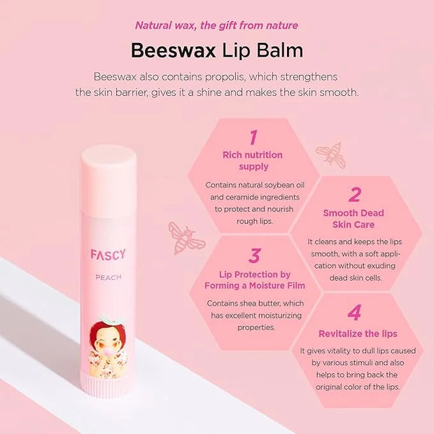 FASCY Lollipop Lip Balm Peach, Lip