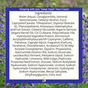 Suzy Cohen Sleeping with Jack Skin Renewing Night Cream: Hydrating Collagen Boosting Moisturizer with Niacinamide, Hyaluro...