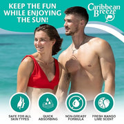 Reef Friendly Sunscreen SPF 70 Lotion, Mango Lime Scent Body Sunscreen Lotion, Rich in Anti Oxidants, Water Resistant Up t...