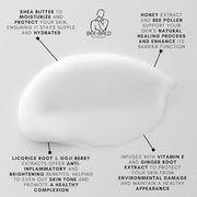 Bee Bald SMOOTH Daily Moisturizer Hydrates & Tones Away Fine Lines, Wrinkles and Dry Patches; Helps Control Oil & Shine to...