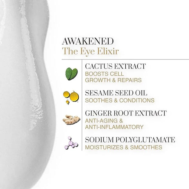 Eye Cream-AWAKEN The Isotonic Eye Elixir, Daily Anti-Aging, Hydrate, Brighten, Lift, Renew with RIT-5™ Complex for Wrinkle...