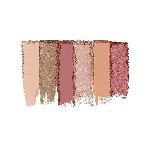 Milani Gilded Mini Eyeshadow Palette with 6 Matte & Shimmer Hues - It's All Rosé - Product Image