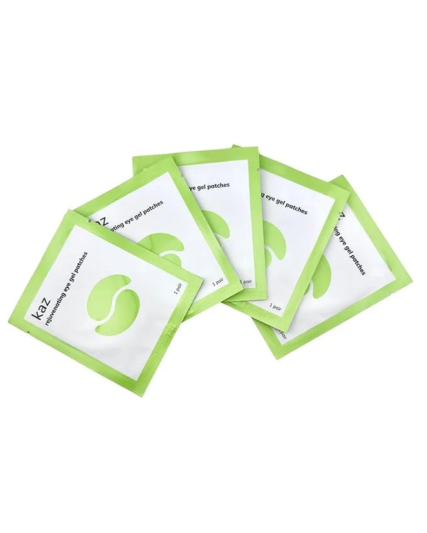 Waxness KAZ Rejuvenating Eye Gel Patches with Caffeine and Extensin, 5 pair - Product Image
