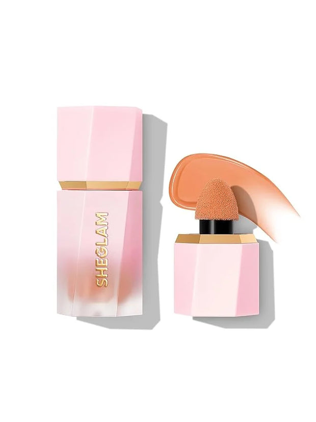 SHEGLAM Color Bloom Liquid Blush Makeup for Cheeks Matte Finish - Float On - Product Image