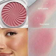 Cheeky Blush Compact for Face Cheeks, Talc Free Blusher Palette, Matte Powder Makeup, Natural Healthy, Mauve Pink Magenta ...