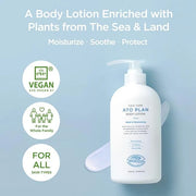 Body Lotion 17 Fl oz. | Soothing & Moisturizing Vegan Unscented for Dry skin with Cica & Ceramide, Hypoallergenic | Korean...