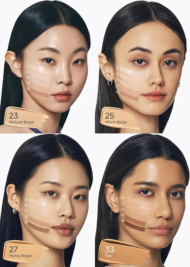 MISSHA M PERFECT COVER SERUM BB CREAM No.27 Honey Beige- Medium with Cool/Neutral Undertone, Skin Tint, Tinted Moisturizer...