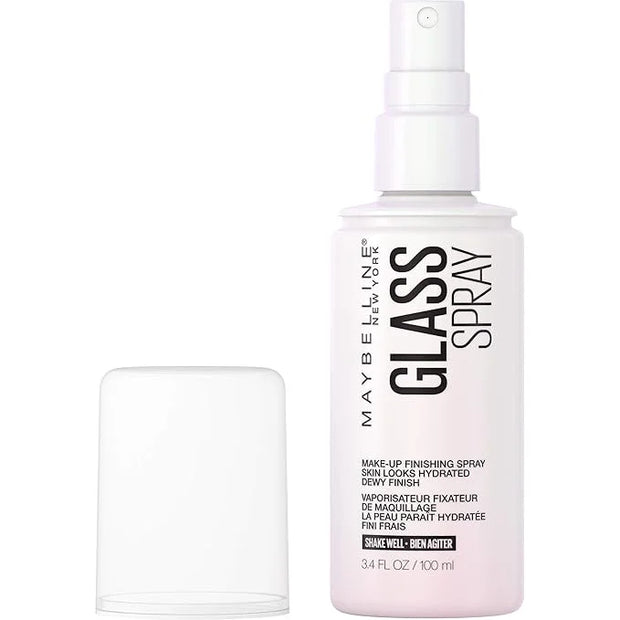 Maybelline New York Facestudio GlassSkin Makeup Finishing Hydrating Dewy Glossy Finish All Day Wear Use After Makeup Appli...