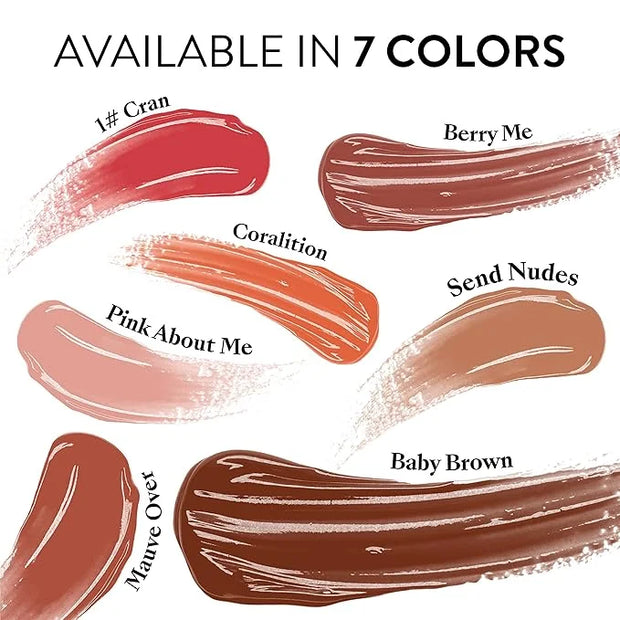 Mented Cosmetics Lip Gloss for Women Tinted Lip Balm Stain, Long Lasting Buildable Moisturizing Lipgloss Lipstick Topper, ...