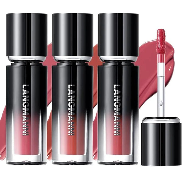 LANGMANNI Lip Oil Tint | Hydrating & Long-Lasting Lip Stain | Moisturizing And High Gloss Makeup,Non-Sticky Lip Stain For ...