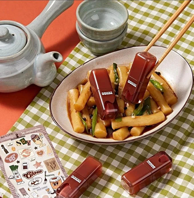 Glow Bokki Glossy Lip Tint, Korean Beauty (GB11 Mauve Brick, 4.1 grams) - Product Image