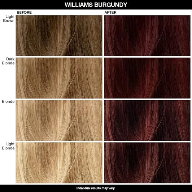 IGK Hair Gloss Toner & Color Depositing Mask | Intense Burgundy Semi-Permanent | Vegan + Cruelty Free | Williams Burgundy ...