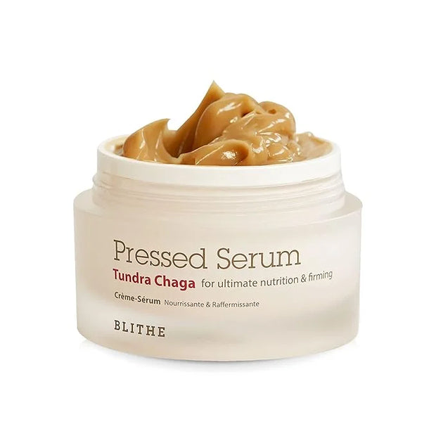 BLITHE Pressed Serum Chaga Mushroom - Advanced Skin Tightening Cream for Face, Face Tightening and Lifting Formula for a N...
