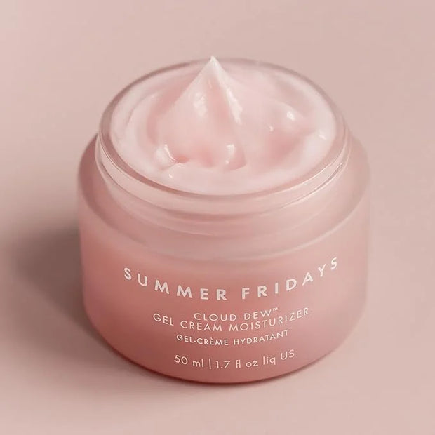 Summer Fridays Cloud Dew Gel Cream Moisturizer - Lightweight Face Moisturizer with Hyaluronic Acid + Ceramides for Skin Pl...