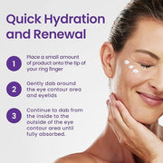 Optase LIFE Sensitive Eye Daily Renewal Cream - Hydrating Eye Cream for Skin Use Around Dry and Sensitive Eyes - Smooths F...