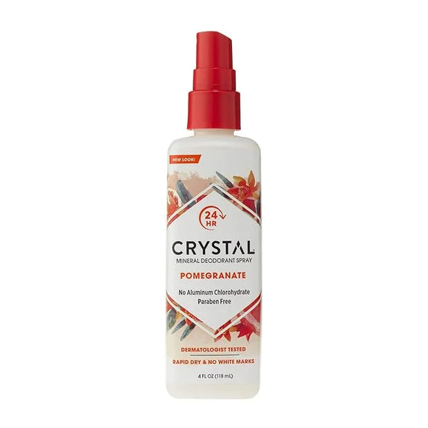 Crystal Mineral Deodorant Spray, Pomegranate, 4.0 oz (Pack of 12) - Product Image