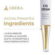 ABERA Natural Repair Eye Cream, Minimizes Under Eye Bags & Puffiness, Reduce Wrinkles, Fine Lines and Dark Circles, 0.5 fl...