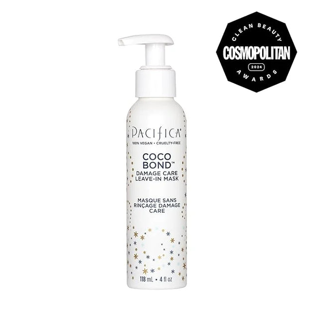 PACIFICA Beauty, Coco Bond Damage Care Leave-In Repair Mask Treatment, Dry & Damaged Hair from Bleach, Color, Chemical Ser...