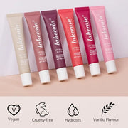 Tinted Lip Butter Balm - Tinted Moisture Gel Lip Gloss | Hydrating Glow Tinted Lip Care | Tinted Lip Stain (01+02+06, A se...