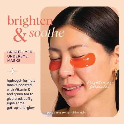 SpaLife Beauty Bright Eyed Undereye Masks – Hydrogel Eye Patches for Dark Circles, Puffiness, & Dullness with Vitamin E, G...