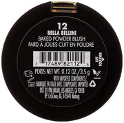 Milani Baked Blush - Bella Bellini (0.12 Ounce) Vegan, Cruelty-Free Powder Blush - Shape, Contour & Highlight Face for a S...