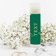 Andaz Press Personalized Lip Balm Party Green,