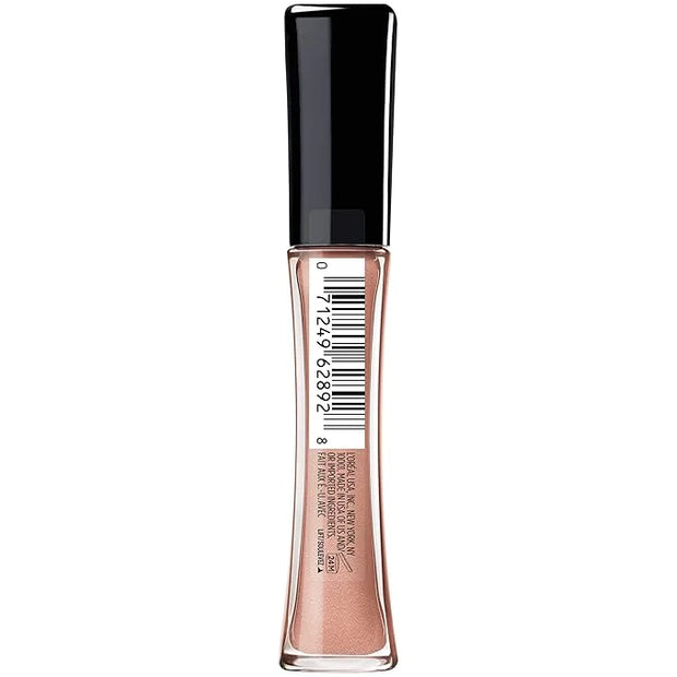 L’Oreal Paris Makeup Infallible 8 Hour Hydrating Lip Gloss, Nude Petal, 0.21 Fl Oz - Product Image