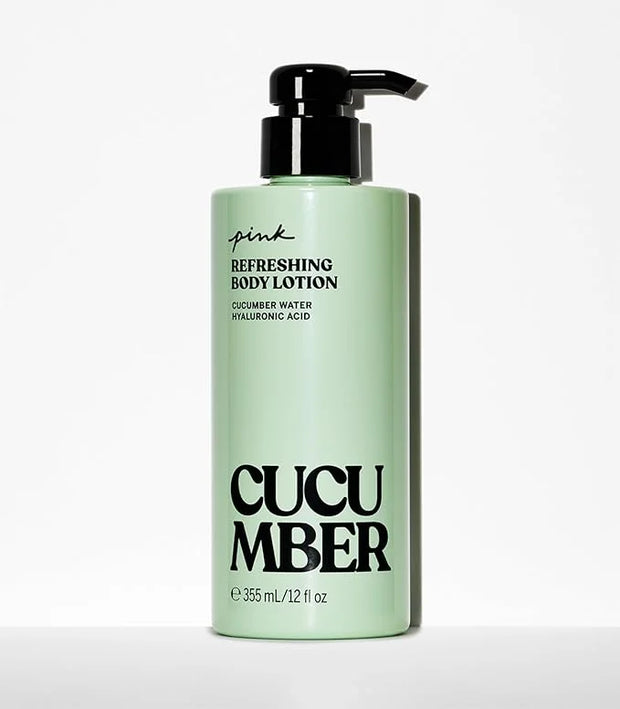 Victoria's Secret PINK Body Lotion, Cucumber 12 oz - Product Image