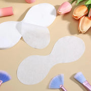 100 Sheets Disposable Eye Mask, Disposable Non Woven Eye Care Cotton Eyemask DIY for Skincare Spa Wrap Moisture Retention ...