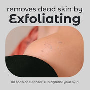 MainBasics Korean Exfoliating Mitts - Deep Body Scrubber Exfoliator Gloves for Dead Skin, Spray Tan Removal, Keratosis Pil...