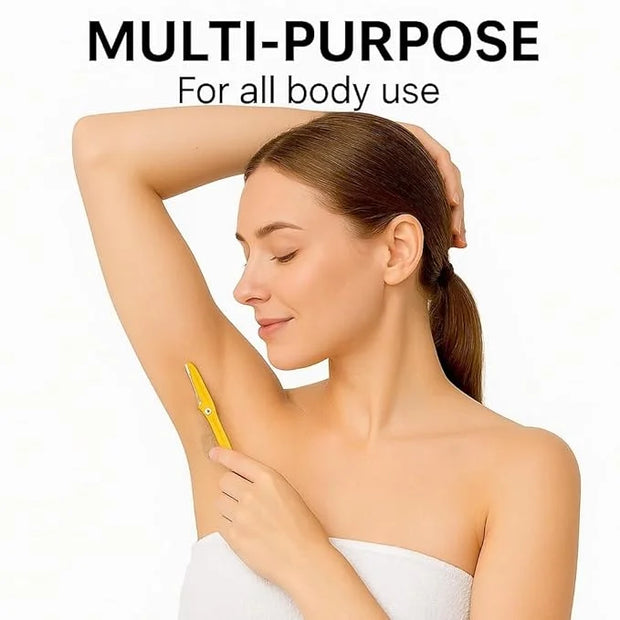 Face Razors for Women – Eyebrow & Facial Hair Removal, Shaver, Gentle Facial Hair Remover, Dermaplaning Tool, Women’s Face...