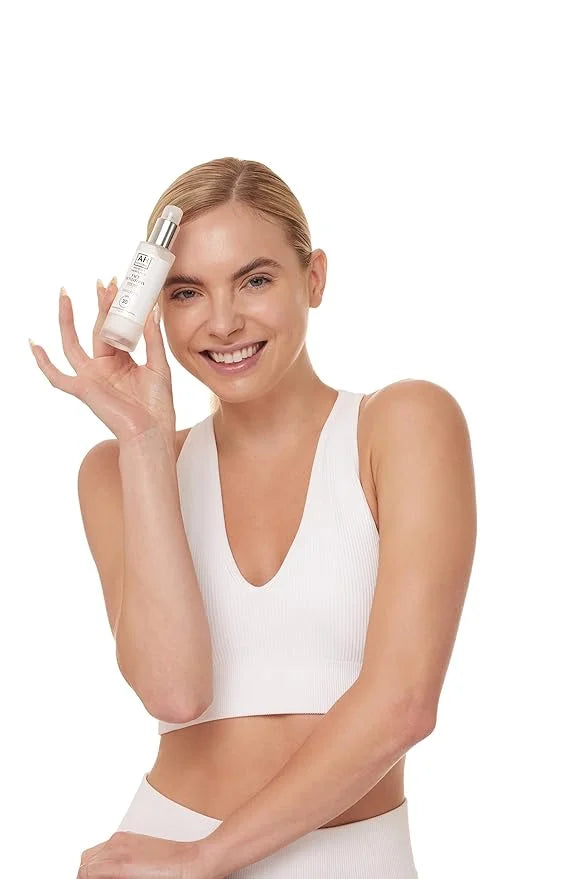 AHWellnessMD Facial Sunscreen SPF 30 Anti Aging Face Moisturizer For Women, Broad Spectrum Physical Sunscreen with Zinc Ox...