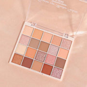 20 Colors Nude Pink Gold Brown Basics Eyeshadow Palette,Matte Nude Neutral Naked Eye Shadow Makeup,Highly Pigmented Long L...