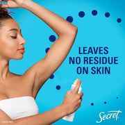 Secret Dry Spray Antiperspirant Deodorant for Women, 48hr Weightless Sweat & Odor Protection, Gentle on Skin, Wild Rose wi...