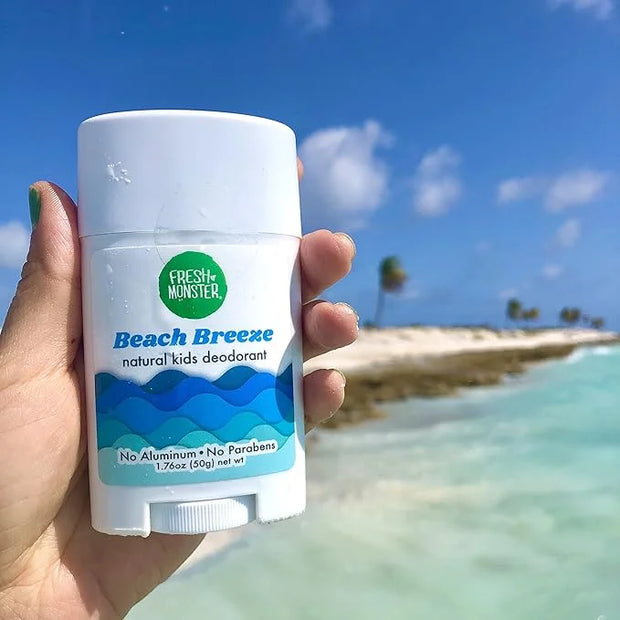 Fresh Monster Natural Deodorant for Kids and Teens I Aluminum-Free, Paraben-Free and Hypoallergenic I Dermatologist Tested...