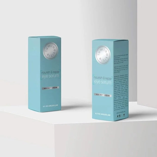Under Eye Brightener Serum for Puffy Eyes & Dark Circles - Hydrating, Anti Aging, Under Eye Serum - Fast Absorption & Ligh...