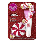 eos Holiday Lip Treatment Gift Set- Candy Cane Swirl Lip Scrub & 24H Moisture Super Balm, Limited-Edition Lip Care, Stocki...