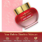 Retinol & Vitamin E Anti-Aging Eye Cream - Reduces Puffiness, Fine Lines & Crow’s Feet - Dermatologist Tested, Korean Skin...
